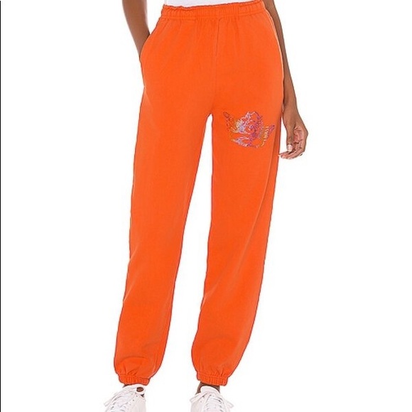 Boys Lie Other - 1-800 Boys Lie Orange Sweatsuit Set